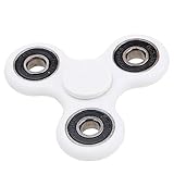 Huayang| Anti-Anxiety 360 Spinner Helps Focusing Fidget Toy ADHD Anxiety Autism Stress Reducer Fidget Hand Tri Spinner EDC Focus Toy for Kids & Adults Toy Kids Adult White 1