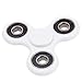 Huayang| Anti-Anxiety 360 Spinner Helps Focusing Fidget Toy ADHD Anxiety Autism Stress Reducer Fidget Hand Tri Spinner EDC Focus Toy for Kids & Adults Toy Kids Adult White 1