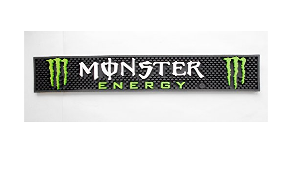 Monster Energy - Alfombrilla de goma para barra de bebidas ...