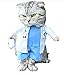 Mikayoo Pet Dog Cat Halloween Costume Doctor Nurse Costume Dog Jeans Clothes Cat Funny Apperal Outfit Uniform(Doctor,S)