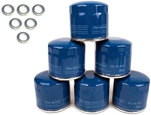 Fits Hyundai Kia Oil Filter 26300-35503 (26300-35504) with Washer QTY=6 OEM