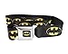 Batman Logo Black Seatbelt Belt