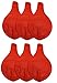 PMU Premium Latex Balloons - Jumbo Size Balloons for Birthdays, Wedding Parties, Baby Shower, Indoor & Outdoor Party Events & Decoration Supplies - Made in USA, 36 Inch Orange, Pkg/6
