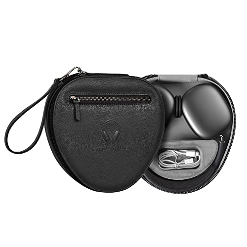 WIWU Headphone Case for AirPods Max, Smart Carrying Case with Sleep