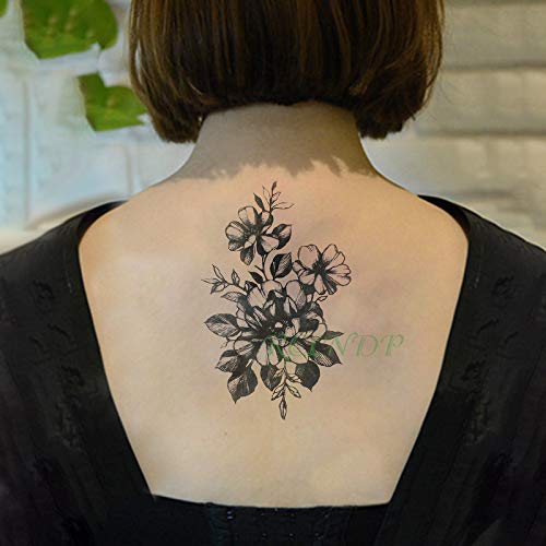 Tzxdbh 3 Pcs étanche Autocollant De Tatouage Temporaire Rose