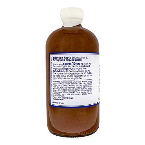 Lillie's Q Zero Sugar Carolina Barbeque Sauce, Gourmet Carolina Sauce