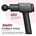 BELOEN Merach Cordless Handheld Muscle Massage Gun with 6 Heads, 6-Speed Electric Quiet Deep Tissue Muscle Massager Professional Percussion Vibration Massage
