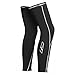 LAMEDA Winter Fleece Thermal Zipper Cycling Leg Warmers for Men Women