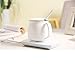 Ralyss Mug and Cup Beverage Warmer For Desktop Portable Powered Comfortable Mug Heater Plate With quality heating elements Safely Warms For Milk Tea Coffee