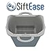 SiftEase Litter Box Cleaner Litter Sifter - No More Scooping | Works with Any Cat Litter Box to Clean Litter, Eliminate Odors, and Allows Reuse of The Litter