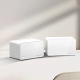MERCUSYS Halo H90X WiFi 6 Mesh AX6000 3-Pack 800m Coverage 2.5G Port 150 Devices view 6