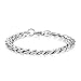 Potok S925 Sterling Silver Cat Moon Necklace Cat and Moon Pendant Necklace,18'' (Chains)