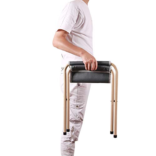 REDCAMP 2Pack Folding Camp Stools for Adults, 15inch Tall Sturdy