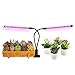 Youmeet LED Grow Light, 18W Professional Dual Heads Plant Growing Lamps,360°Flexible,Two Separate Control Switches, for Indoor Plants Veg and Flower/Hydroponics Greenhouse/Gardening Plants.