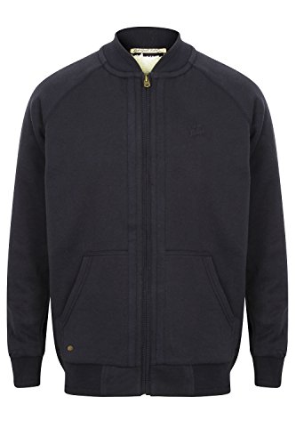 Tokyo Laundry Mens Newtok Falls Hoody Or Ezio Fleece Jumper Dark Navy Blue -Large