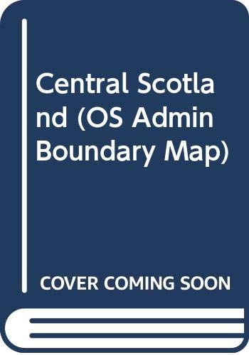 Central Scotland (OS Admin Boundary Map) by (Map)