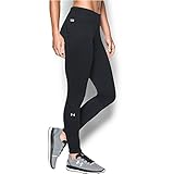Under Armour Women's Base 3.0 Leggings, Black/Glacier Gray, Medium