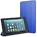 JETech Case for Amazon Fire 7 Tablet (7th Generation 2017 Release Only) Smart Cover with Auto Sleep/Wake (Blue) primary