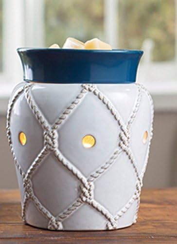 Savannah Candle Co Disney Inspired 6 cavity Yacht Club Palm Wax Candle Melts and Nautical Electric Tart Warmer