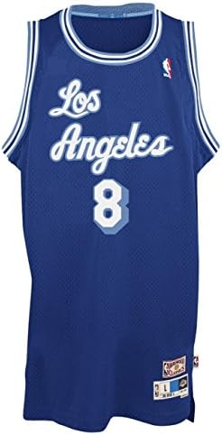 Bryant Los Angeles #8 Throwback Swingman Jersey (Large, blue)
