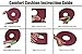 Premium Inflatable Donut Cushion Comfortable for Hemorrhoid,Back and Tailbone Pain Relief. Medical Donut Cushion Ideal for Coccyx Pain, Bedsores, Child Birth, and Pregnancy_Red