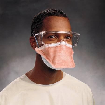 McKesson N95 Particulate Filter Respirator Fluidshield Pfr95 Flat-fold Duckbill Headband Small