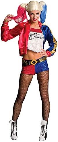 Rubie's Official Harley Quinn Ladies Fancy Dress Halloween Suicide Squad  Womens Villain Costume, Small (6-10) price in Saudi Arabia | Amazon Saudi  Arabia | kanbkam