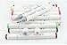 TOUCH LIIT 204 Color SET 6 Alcohol Graphic Art Twin Tip General Pen Marker (204)