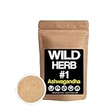 Organic Raw Ashwagandha Root Powder by Wild Foods, Wild Herb #1 (4 ounce)