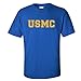 USMC Athletic Gold Adult Short Sleeve T-shirt in 10 colors