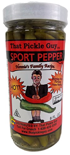 That Pickle Guy Chicago Style Hot Sport Peppers (8 FL. OZ.)