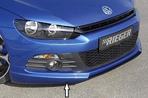 Rieger spoiler lip matte black for VW Scirocco 3 (13) 08.08-04.14 (up to Facelift)