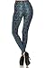 Leggings Depot Ultra Soft Women's Popular Best Printed Fashion Leggings Collection1 (Knotted Blues)
