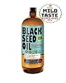 Premium Black Seed Oil Cold Pressed - Glass Bottle - 16 oz by Sweet Sunnah Black Cumin Seed Oil from 100% Genuine Nigella Sativa