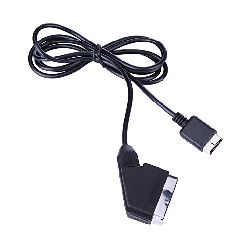 image for UTP 2m SCART Cable TV AV Lead Real RGB Scart Cable Replace Connection 