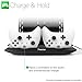 For Xbox One S Cooling Vertical Stand, Insten Dual Controller Battery Charging Station Stand and Game Holder with Cooling Fans and 4 USB Ports compatible with Microsoft Xbox One Sthumb 4