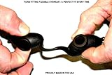 Tanning Bed Eyewear Sunnies Flexible EVO FLEX Goggles BLACK