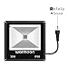 Warmoon RGB LED Flood Lights 30W Outdoor Dimmable 16 Colors Changing Waterproof LED Security Wall Washer Light with Remote Control US 3-Plug for Garages, Warehouses, Backyards, Parking Lots