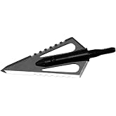 Magnus Stinger Buzzcut 2-Blade Broadhead, 3-Pack | Razor-Sharp Fixed Blade Hunting Broadheads, Cut-on-Contact Design, Made in USA
