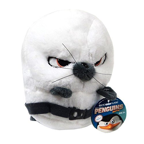 Penguins of Madagascar SHORT FUSE Arctic Seal Talking 6-Inch Plush Figure