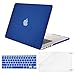 MOSISO Case Only Compatible with MacBook Pro Retina 13 inch (Models: A1502 & A1425) (Older Version Release 2015 - end 2012), Plastic Hard Shell Case & Keyboard Cover & Screen Protector, Royal Blue