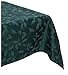 Lenox Holly Damask Tablecloth, Green