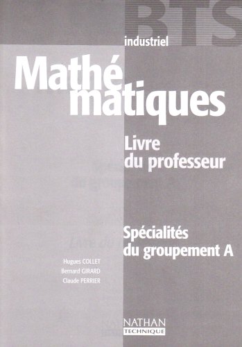 Mathématiques, BTS industriel