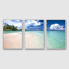 Framed Canvas Wall Art for Living Room,...