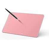 XPPen Drawing Tablet Graphics - Deco 01 V3 10x6.25 Inch Digital Drawing Pad with 16384 Levels Pressure Battery-Free Stylus an