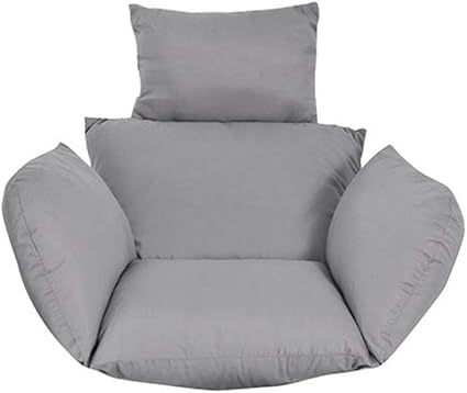 Azfdxgfc Schommelmand Zitkussen Hangen Verdikke Ei Hangstoel Kussen Waterdicht Stoelkussen Voor Patio S Hangen Azfdxgfc Medium Grijs Amazon Nl