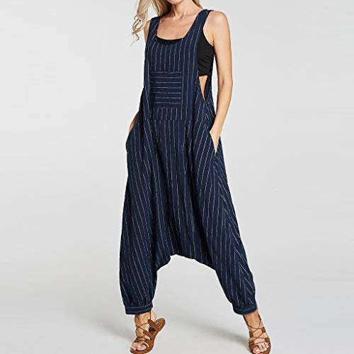 6 Sleeveless+Jumpsuit+Rompers+Striped+Playsuit