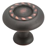 Amerock BP1585ORB Inspirations Rope Knob, Oil Rubbed Bronze, 1-1/4-Inch Diameter