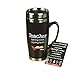 Abbey Gift Travel Mug - Insulated Coffee Thermos with Lid, Inspirational Teacher Appreciation Gifts, Gift For Professors, Educators, and Teachers Assistants, 7 Inches Tall, 16 Ounces