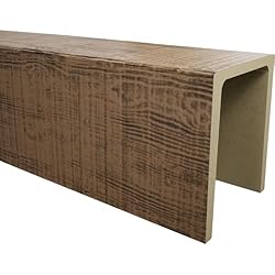 Ekena Millwork 5 1/2"W x 5 1/2"H x 96"L 3-Sided